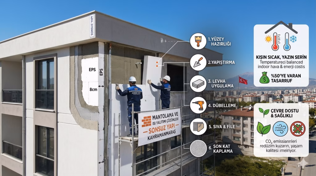 Mantolama Nedir Isı Yalıtımı ile Enerji Tasarrufu ve Konforun Anahtarı