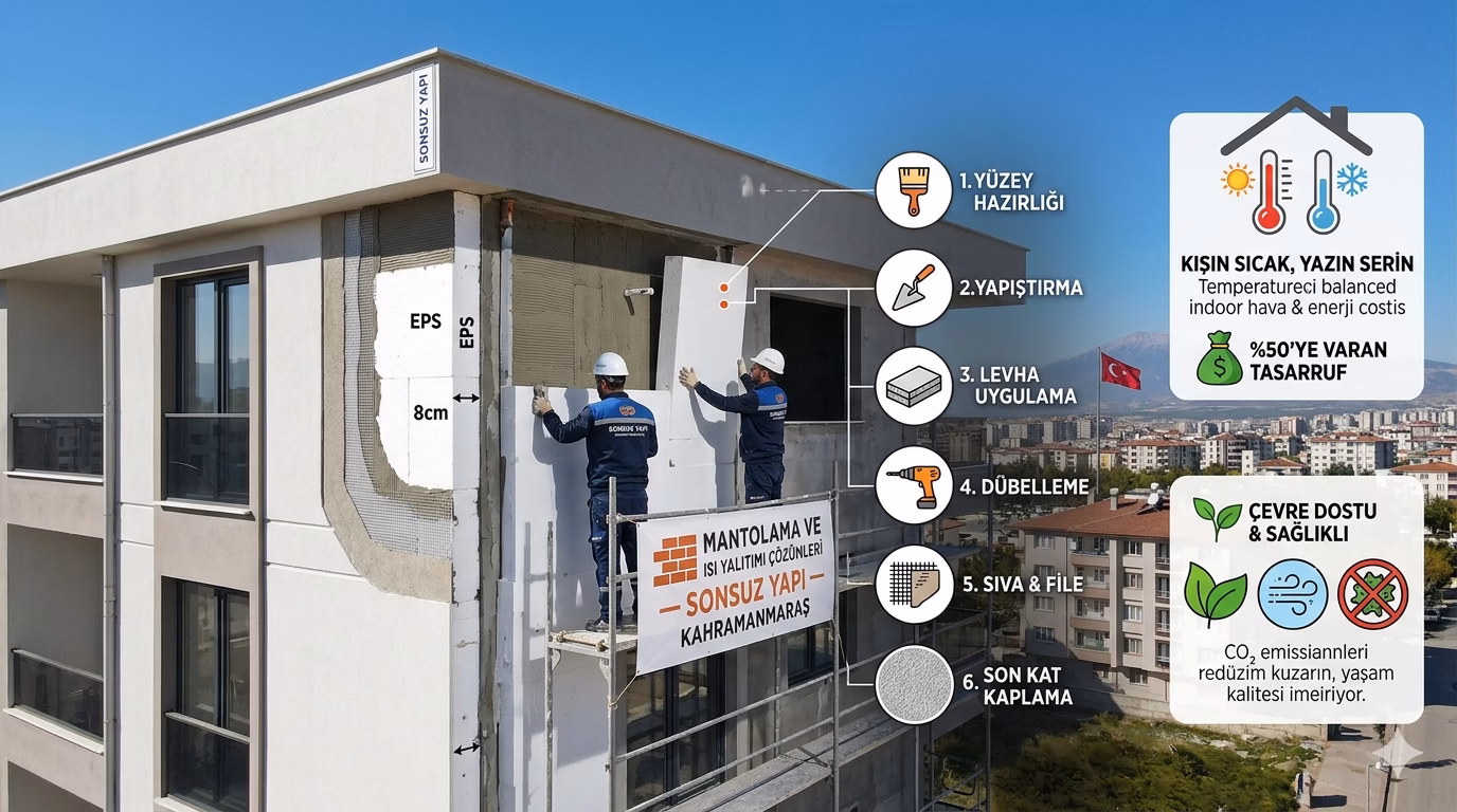 Mantolama Nedir Isı Yalıtımı ile Enerji Tasarrufu ve Konforun Anahtarı